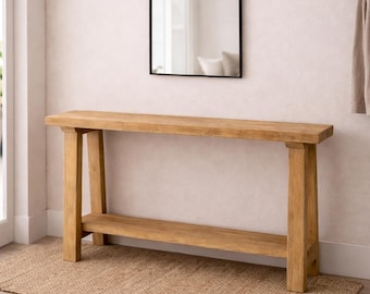 DIY Console Table Plans | 48” Entryway Table | Modern Farmhouse PDF