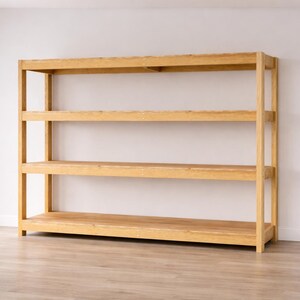 DIY 2x4 Garage Shelving Plans | Heavy Duty Storage Shelves PDF - Etsy