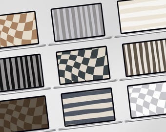 Neutral desktop wallpaper – Minimal Abstract background for computer & macbook (Digital Download)