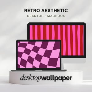 36 fondos de pantalla retro: fondo minimalista para ordenador, portátil y MacBook