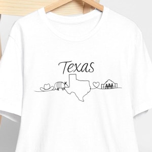 Simply Texas Tee |Quality/Comfy Texas State Pride Shirt