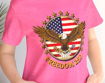 USA 250 America Freedom Quality T-Shirt | Comfy Unisex
