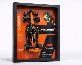 Cuadro 3D F1 McLaren MCL38 - Lando Norris