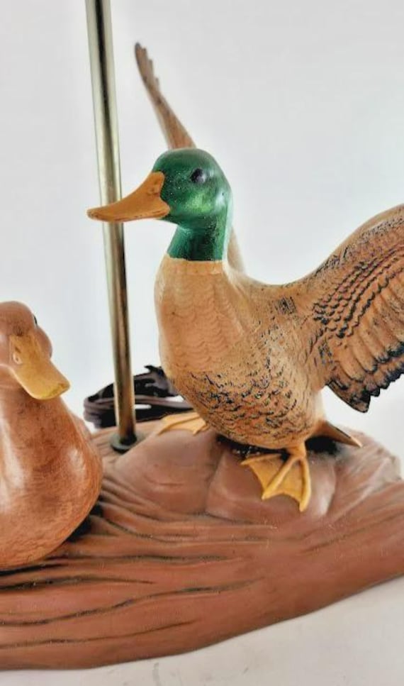 Vintage Mallard Duck Lamp – 1970s Holland Mold Ceramic Statue - Etsy