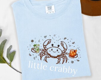 Slightly Grumpy T- Shirt, Minimalist Beach T-Shirt, Funny Meme T-Shirt, Summer Aesthetic T-Shirt, Humorous Beach T-Shirt, Seaside T-Shirt