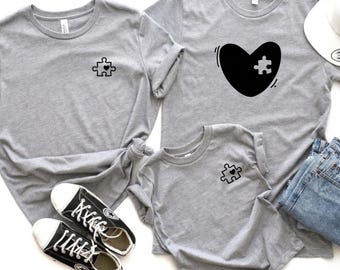 Matching puzzle shirt,Mom and Son MatchingShirts,Mommy and Me Tshirt orBodysuit,Mommy AndMe Shirt,Mothers day gift,Mama and Mini Shirt Set