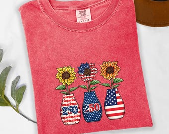 Floral USA, 4th of July shirt, Independence Day, Memorial Day shirt, Patriotic Women shirt,1776 2026 shirt,Floral USA Shirt,250 years shirt