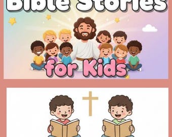 12 Bible Stories for Kids – 1 Hour Audio MP3 (Digital Download)