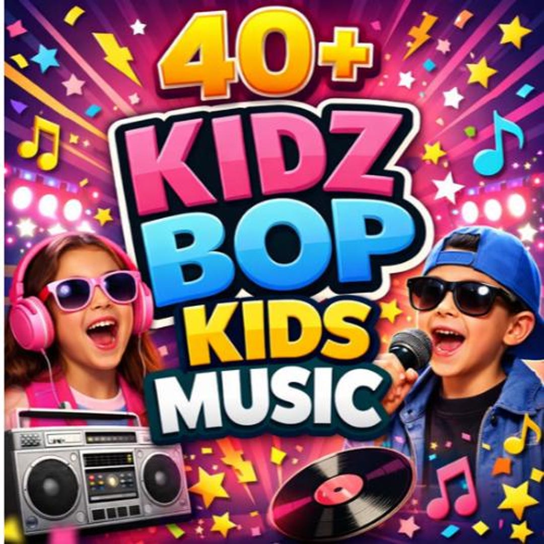 KIDZ BOP Kids Music MP3 Bundle 40 Clean Pop Songs Collection Kids kidz-bop-kids-music-mp3-bundle-40-clean-pop-songs-collection-kids