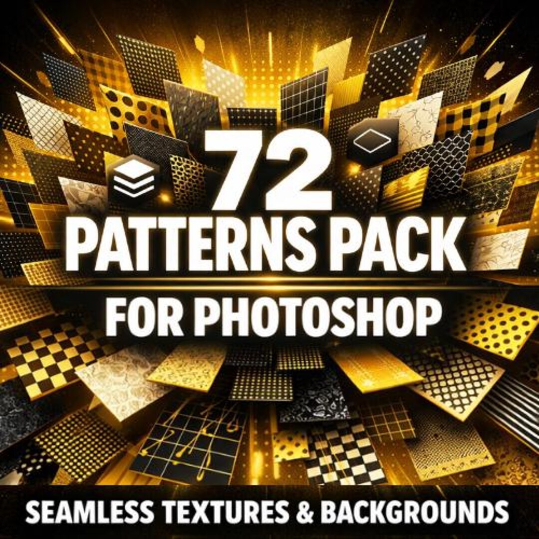 72 Patterns Pack for Photoshop | Seamless Textures & Backgrounds Bundle ...
