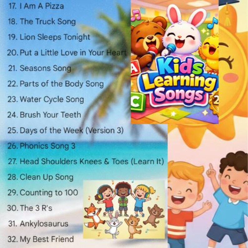 1 Hour 32 Minutes of Learning Music for Kids|educational Songs Bundle ...