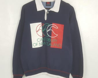 Vintage Canterbury Of New Zealand Rugby Sweatshirt