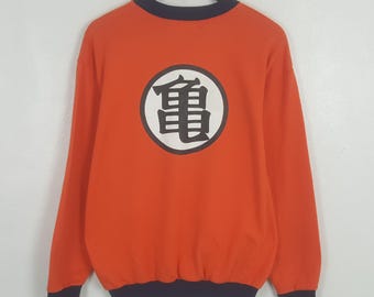 Vintage Dragon Ball Z Orange Sweatshirt
