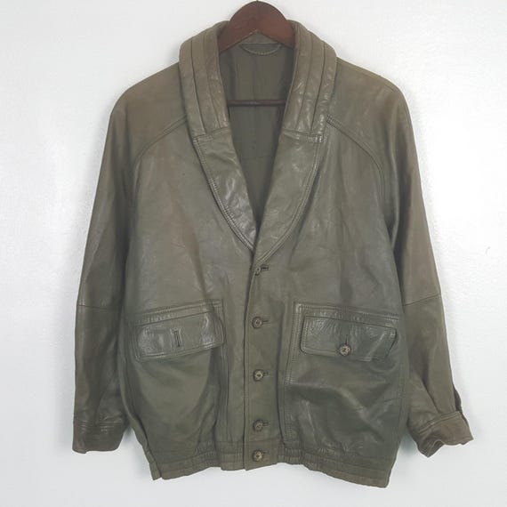 Loewe, Vintage Loewe Leather Jacket