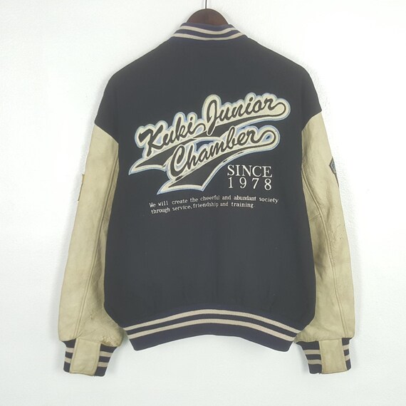Vintage Kuki Junior Chamber Varsity Style Jacket