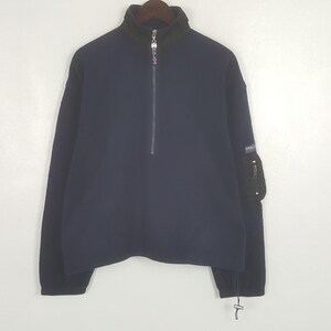 Vintage Polo Sport Ralph Lauren Fleece Pullover Halfzip Jacket