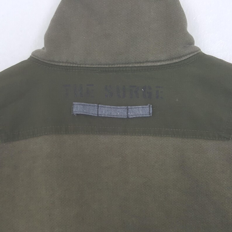 Vintage Avirex militär flygjacka med pälskrage bild 4