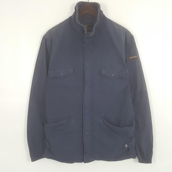 Napapijri, Vintage Napapijri Field High Collar Zipper Jacket