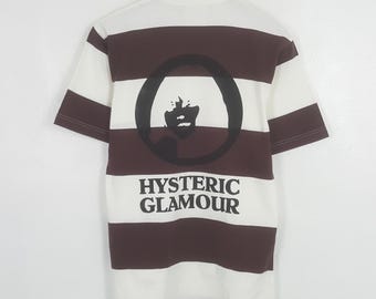 Polos de rayas con estampado glamuroso y estilo vintage