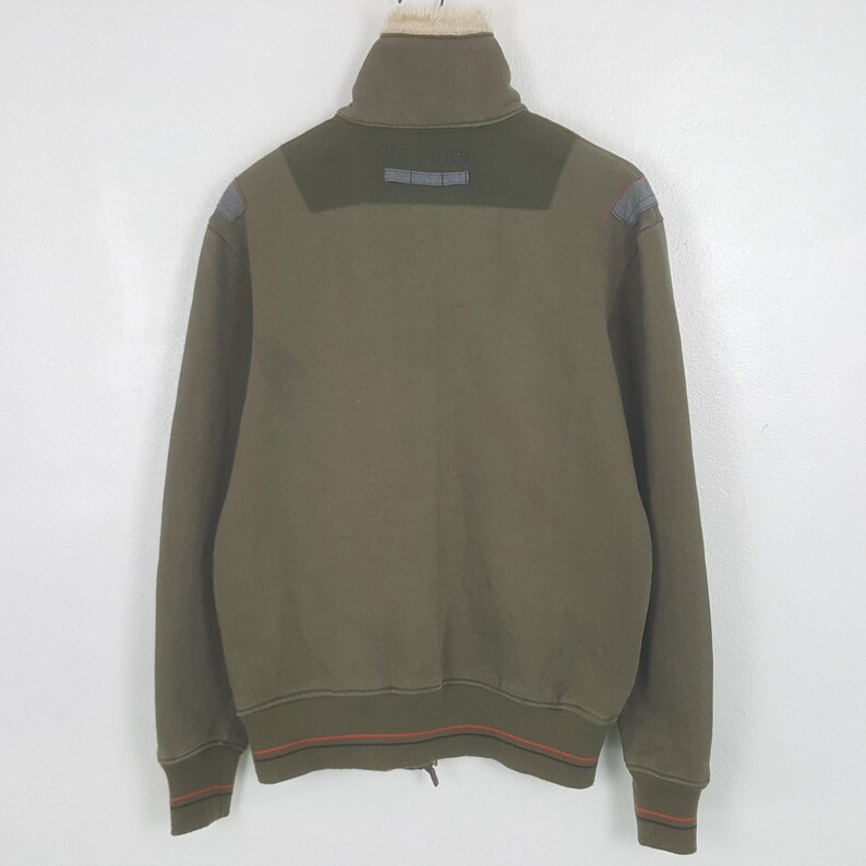 Vintage Avirex militär flygjacka med pälskrage bild 3
