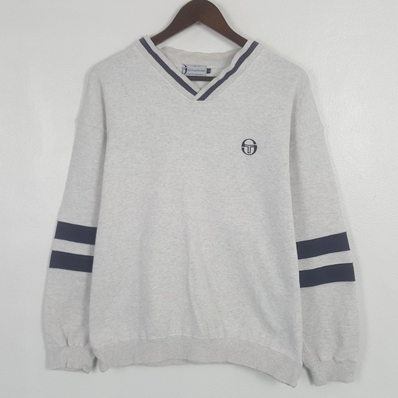 Sergio Tacchini, Vintage Sergio Tacchini V-Neck Sweatshirt
