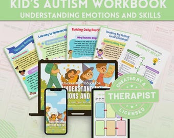Manual de trabajo para niños con autismo, para terapeutas, padres, consejeros escolares y trabajadores sociales. Terapia de juego.
