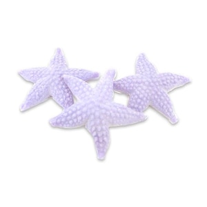 Light Purple Starfish Cabochon (3) 30mm JB203