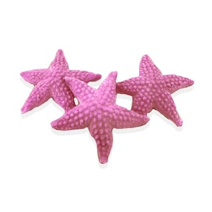 Wine Purple Starfish Cabochon (3) 30mm JB199