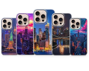 city light phone case night Cover for iPhone 17 Pro Max, 16e, 15, 14, 13 & Samsung S25 Ultra, S24 FE, A56, A16, Pixel 10 XL, 9a, 8, 7
