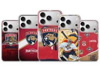 Florida Panthers phone case Hockey Lovers Cover for iPhone 17 Pro Max, 16e, 15, 14, 13 & Samsung S26 Ultra, S25 FE, A57, A56, Pixel 10, 9A