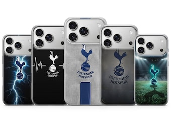 Tottenham Hotspur Phone Case football Cover for iPhone 17 Pro Max, 16e, 15, 14, 13 & Samsung S26 Ultra, S25 FE, A57, A56, Pixel 10, 9A