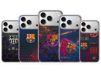 Barcelona Phone Case soccer Football Cover for iPhone 17 Pro Max, 16e, 15, 14, 13 & Samsung S25 Ultra, S24 FE,A56,A16, Pixel 10 XL, 9a, 8, 7