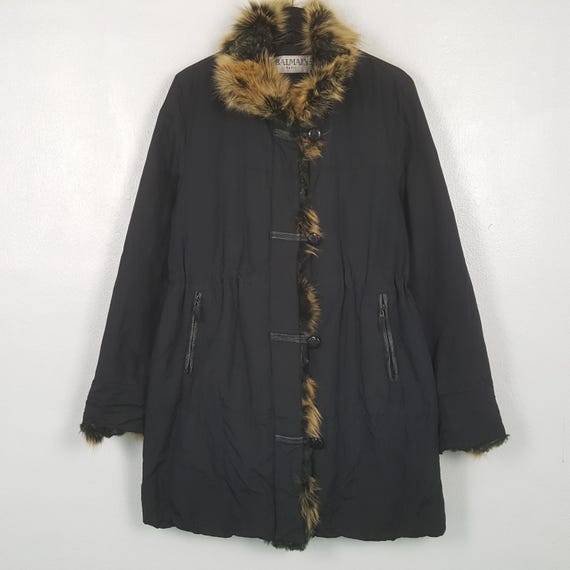 Balmain, Vintage Balmain Paris Designer Winter Jacket