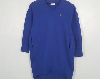 Vintage LACOSTE Long Women Sweatshirt