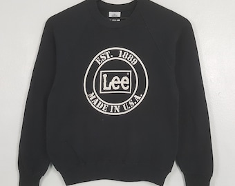 Vintage Lee Big Logo Streetwear Crewneck Sweatshirt