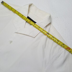 Vintage Comme Des Garcons Tricot White Button Up Shirt image 4