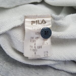 Vintage Fila Biella Italia Anorak Japanese Style Sweatshirt image 8