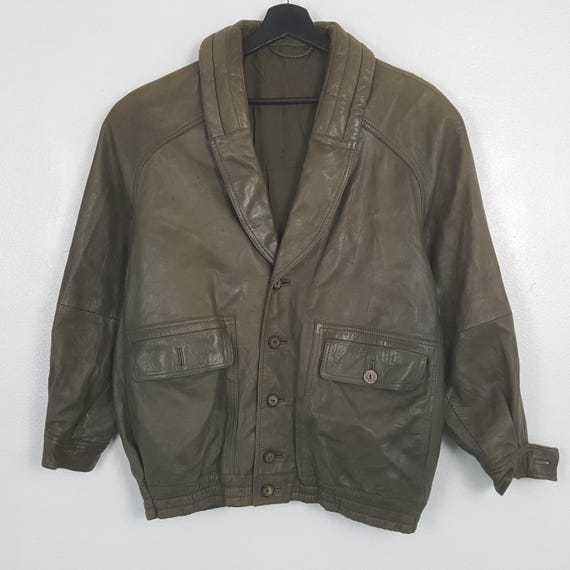 Loewe, Vintage Loewe Japan Leather Jacket