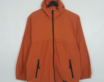 Chaqueta con capucha naranja vintage L.L.Bean Outdoor