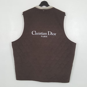 vintage Christian Dior ベスト Vintage Dior Vest - Etsy