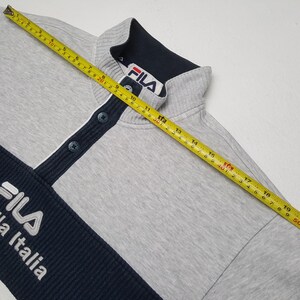 Vintage Fila Biella Italia Anorak Japanese Style Sweatshirt image 4