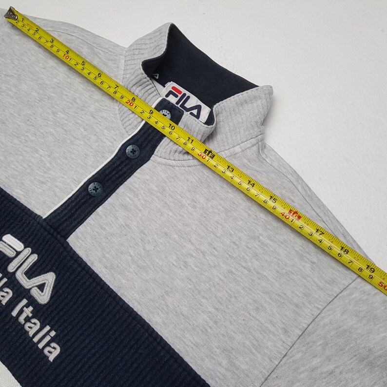 Vintage Fila Biella Italia Anorak Japanese Style Sweatshirt image 4