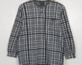 Vintage SACNY Y'SACCS by Yohji Yamamoto Patterned Fleece Jacket