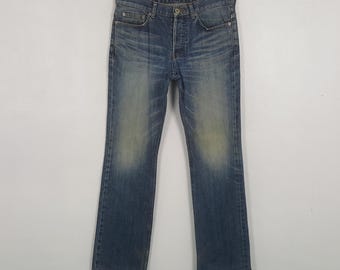 Vintage Burberry Black Label Straight Cut Denim Jeans