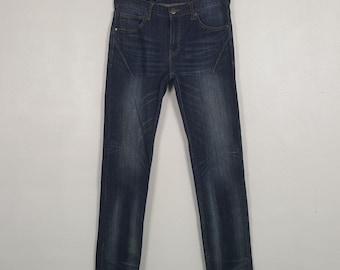 Vintage Number Nine Japanese Brand Slim Fit Denim Jeans