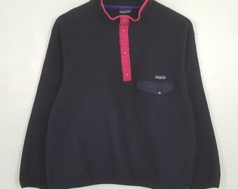 Vintage Patagonia Fleece Half Button Sweatshirt