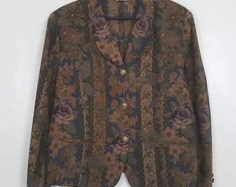 Vintage Burberrys  Designer Classic Blazer Jacket