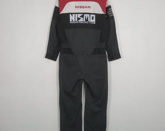 Vintage Nismo Nissan Racing Team Worker Coverall
