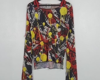 Vintage Lover's Rock Rare Overprint Punk Shirt