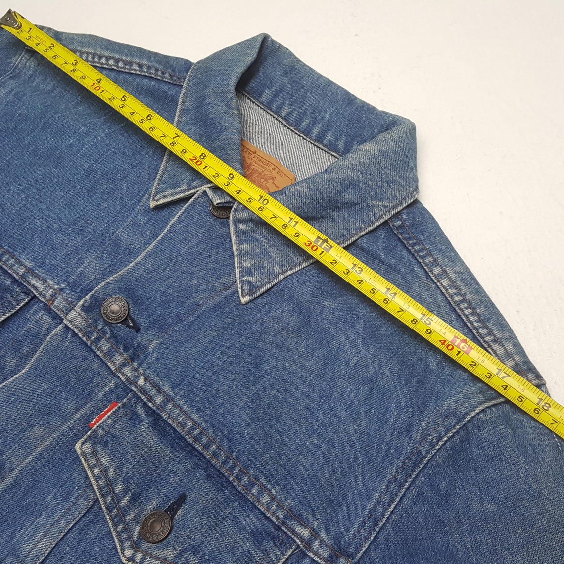 Vintage Levi's Japanese Brand Button Denim Jacket, foto 4 di 5